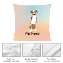 Load image into Gallery viewer, Personalized Catahoula Soft Plush Pillowcase-Home Decor-Catahoula, Dog Dad Gifts, Dog Mom Gifts, Home Decor, Personalized, Pillows-3