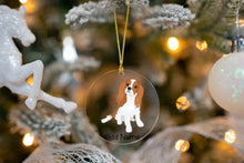 Load image into Gallery viewer, Personalized Cavalier King Charles Spaniel Christmas Tree Ornaments-Christmas Ornament-Cavalier King Charles Spaniel, Christmas, Personalized-Christmas Tree Ornaments-Transparent-3.5&quot; or 8.9 cm-4