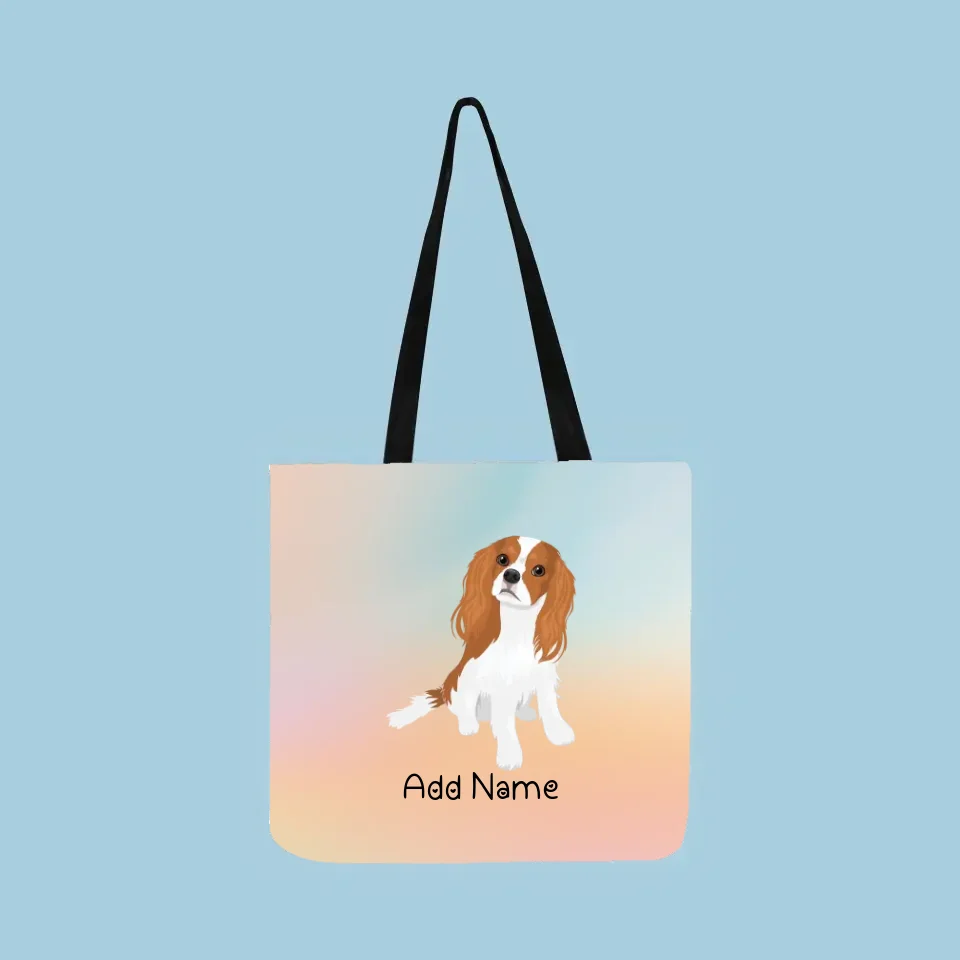 Personalized Cavalier King Charles Spaniel Small Tote Bag-Accessories-Accessories, Bags, Cavalier King Charles Spaniel, Dog Mom Gifts, Personalized-Small Tote Bag-Your Design-One Size-2