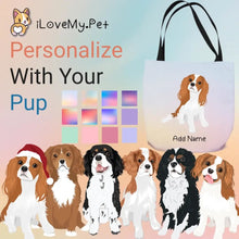 Load image into Gallery viewer, Personalized Cavalier King Charles Spaniel Small Tote Bag-Accessories-Accessories, Bags, Cavalier King Charles Spaniel, Dog Mom Gifts, Personalized-Small Tote Bag-Your Design-One Size-1