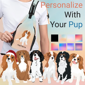 Cavalier King Charles Spaniel sling-bag-multi