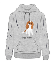 Load image into Gallery viewer, personalized-dog-mom-hoodie-heather-gray