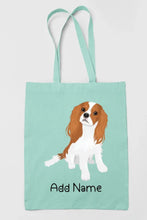 Load image into Gallery viewer, Personalized Cavalier King Charles Spaniel Zippered Tote Bag-Accessories-Accessories, Bags, Cavalier King Charles Spaniel, Dog Mom Gifts, Personalized-12