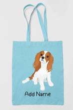 Load image into Gallery viewer, Personalized Cavalier King Charles Spaniel Zippered Tote Bag-Accessories-Accessories, Bags, Cavalier King Charles Spaniel, Dog Mom Gifts, Personalized-13