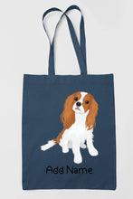 Load image into Gallery viewer, Personalized Cavalier King Charles Spaniel Zippered Tote Bag-Accessories-Accessories, Bags, Cavalier King Charles Spaniel, Dog Mom Gifts, Personalized-14