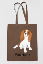 Load image into Gallery viewer, Personalized Cavalier King Charles Spaniel Zippered Tote Bag-Accessories-Accessories, Bags, Cavalier King Charles Spaniel, Dog Mom Gifts, Personalized-15