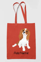 Load image into Gallery viewer, Personalized Cavalier King Charles Spaniel Zippered Tote Bag-Accessories-Accessories, Bags, Cavalier King Charles Spaniel, Dog Mom Gifts, Personalized-16