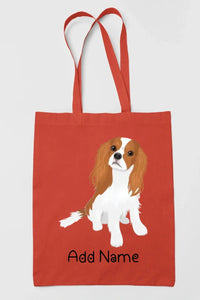 Personalized Cavalier King Charles Spaniel Zippered Tote Bag-Accessories-Accessories, Bags, Cavalier King Charles Spaniel, Dog Mom Gifts, Personalized-16