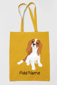 Personalized Cavalier King Charles Spaniel Zippered Tote Bag-Accessories-Accessories, Bags, Cavalier King Charles Spaniel, Dog Mom Gifts, Personalized-17