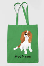 Load image into Gallery viewer, Personalized Cavalier King Charles Spaniel Zippered Tote Bag-Accessories-Accessories, Bags, Cavalier King Charles Spaniel, Dog Mom Gifts, Personalized-18