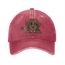Load image into Gallery viewer, Personalized Chesapeake Bay Retriever Baseball Cap - Romeo Chesapeake Bay Retriever Design - Match Your Dog's Coat Color-Hats &amp; Caps-Accessories,Baseball Caps,Dog Mom Gifts-2