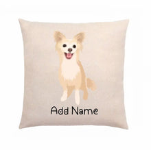 Load image into Gallery viewer, Personalized Chihuahua Linen Pillowcase-Home Decor-Chihuahua, Dog Dad Gifts, Dog Mom Gifts, Home Decor, Pillows-2
