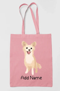 Personalized Chihuahua Love Zippered Tote Bag-Accessories-Accessories, Bags, Chihuahua, Dog Mom Gifts, Personalized-11