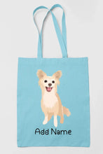 Load image into Gallery viewer, Personalized Chihuahua Love Zippered Tote Bag-Accessories-Accessories, Bags, Chihuahua, Dog Mom Gifts, Personalized-13