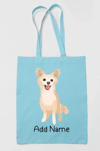 Personalized Chihuahua Love Zippered Tote Bag-Accessories-Accessories, Bags, Chihuahua, Dog Mom Gifts, Personalized-13