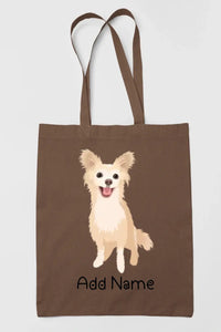 Personalized Chihuahua Love Zippered Tote Bag-Accessories-Accessories, Bags, Chihuahua, Dog Mom Gifts, Personalized-15