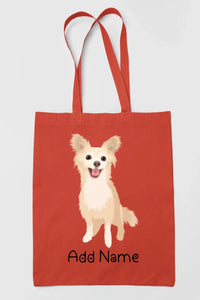 Personalized Chihuahua Love Zippered Tote Bag-Accessories-Accessories, Bags, Chihuahua, Dog Mom Gifts, Personalized-16