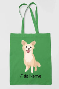 Personalized Chihuahua Love Zippered Tote Bag-Accessories-Accessories, Bags, Chihuahua, Dog Mom Gifts, Personalized-18