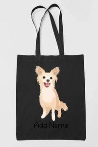 Personalized Chihuahua Love Zippered Tote Bag-Accessories-Accessories, Bags, Chihuahua, Dog Mom Gifts, Personalized-19