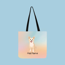 Load image into Gallery viewer, Personalized Chihuahua Small Tote Bag-Accessories-Accessories, Bags, Chihuahua, Dog Mom Gifts, Personalized-Small Tote Bag-Your Design-One Size-2