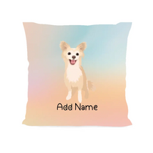 Load image into Gallery viewer, Personalized Chihuahua Soft Plush Pillowcase-Home Decor-Chihuahua, Dog Dad Gifts, Dog Mom Gifts, Home Decor, Personalized, Pillows-Soft Plush Pillowcase-As Selected-12&quot;x12&quot;-2