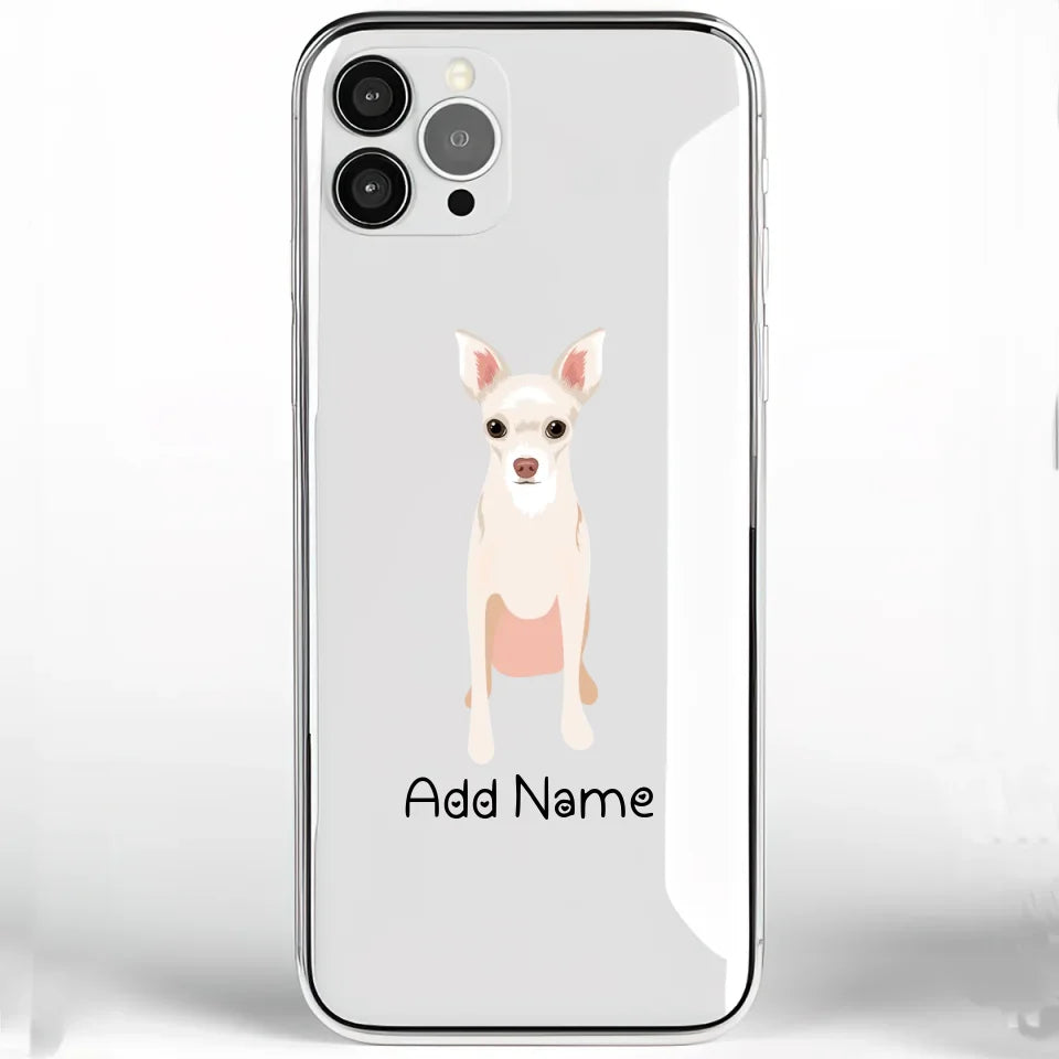 Personalized Chihuahua Soft Shell Phone Cover-Cell Phone Accessories-Accessories, Chihuahua, Dog Mom Gifts, Personalized, Phone Case-Phone Cover-Transparent TPU-One Size-2