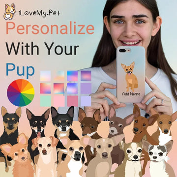 Personalized Chihuahua Soft Shell Phone Cover 360x