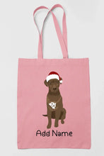 Load image into Gallery viewer, Personalized Chocolate Labrador Love Zippered Tote Bag-Accessories-Accessories, Bags, Chocolate Labrador, Dog Mom Gifts, Labrador, Personalized-11