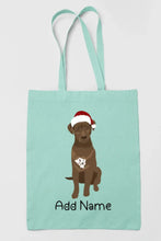 Load image into Gallery viewer, Personalized Chocolate Labrador Love Zippered Tote Bag-Accessories-Accessories, Bags, Chocolate Labrador, Dog Mom Gifts, Labrador, Personalized-12