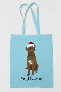 Personalized Chocolate Labrador Love Zippered Tote Bag-Accessories-Accessories, Bags, Chocolate Labrador, Dog Mom Gifts, Labrador, Personalized-13