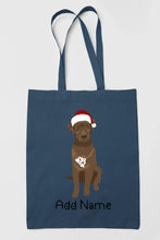 Load image into Gallery viewer, Personalized Chocolate Labrador Love Zippered Tote Bag-Accessories-Accessories, Bags, Chocolate Labrador, Dog Mom Gifts, Labrador, Personalized-14