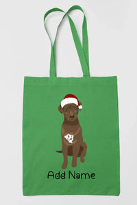 Personalized Chocolate Labrador Love Zippered Tote Bag-Accessories-Accessories, Bags, Chocolate Labrador, Dog Mom Gifts, Labrador, Personalized-18