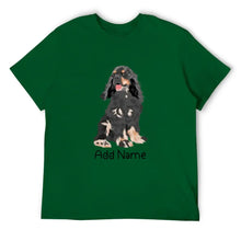 Load image into Gallery viewer, Personalized Cocker Spaniel Dad Cotton T Shirt-Apparel-Apparel, Cocker Spaniel, Dog Dad Gifts, Personalized, Shirt, T Shirt-Men&#39;s Cotton T Shirt-Green-Medium-16