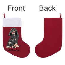 Load image into Gallery viewer, Personalized Cocker Spaniel Large Christmas Stocking-Christmas Ornament-Christmas, Cocker Spaniel, Home Decor, Personalized-Large Christmas Stocking-Christmas Red-One Size-3