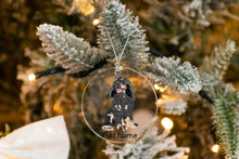 Load image into Gallery viewer, Personalized Cocker Spaniel Love Christmas Tree Ornaments-Christmas Ornament-Christmas, Cocker Spaniel, Personalized-Christmas Tree Ornaments-Transparent-3.5&quot; or 8.9 cm-3