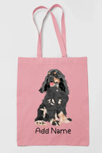 Load image into Gallery viewer, Personalized Cocker Spaniel Love Zippered Tote Bag-Accessories-Accessories, Bags, Cocker Spaniel, Dog Mom Gifts, Personalized-11