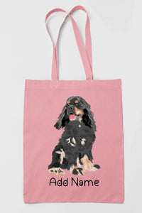 Personalized Cocker Spaniel Love Zippered Tote Bag-Accessories-Accessories, Bags, Cocker Spaniel, Dog Mom Gifts, Personalized-11