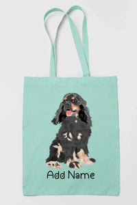 Personalized Cocker Spaniel Love Zippered Tote Bag-Accessories-Accessories, Bags, Cocker Spaniel, Dog Mom Gifts, Personalized-12