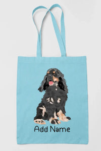 Personalized Cocker Spaniel Love Zippered Tote Bag-Accessories-Accessories, Bags, Cocker Spaniel, Dog Mom Gifts, Personalized-13