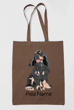Load image into Gallery viewer, Personalized Cocker Spaniel Love Zippered Tote Bag-Accessories-Accessories, Bags, Cocker Spaniel, Dog Mom Gifts, Personalized-15