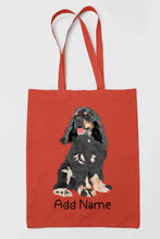 Load image into Gallery viewer, Personalized Cocker Spaniel Love Zippered Tote Bag-Accessories-Accessories, Bags, Cocker Spaniel, Dog Mom Gifts, Personalized-16