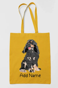 Personalized Cocker Spaniel Love Zippered Tote Bag-Accessories-Accessories, Bags, Cocker Spaniel, Dog Mom Gifts, Personalized-17