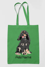 Load image into Gallery viewer, Personalized Cocker Spaniel Love Zippered Tote Bag-Accessories-Accessories, Bags, Cocker Spaniel, Dog Mom Gifts, Personalized-18