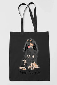 Personalized Cocker Spaniel Love Zippered Tote Bag-Accessories-Accessories, Bags, Cocker Spaniel, Dog Mom Gifts, Personalized-19