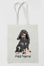 Load image into Gallery viewer, Personalized Cocker Spaniel Love Zippered Tote Bag-Accessories-Accessories, Bags, Cocker Spaniel, Dog Mom Gifts, Personalized-3