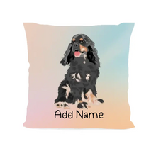 Load image into Gallery viewer, Personalized Cocker Spaniel Soft Plush Pillowcase-Home Decor-Cocker Spaniel, Dog Dad Gifts, Dog Mom Gifts, Home Decor, Personalized, Pillows-Soft Plush Pillowcase-As Selected-12&quot;x12&quot;-2