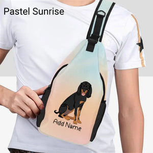 Personalized Coonhound Love Unisex Sling Bag Backpack-Accessories-Coonhound-Unisex Sling Bag Backpack-Pastel Sunrise-One Size-21