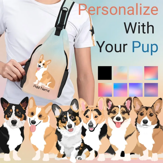 CORGIS sling-bag-multi