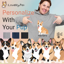 Load image into Gallery viewer, CORGIS hoodie-womens-multi