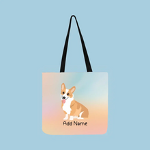 Load image into Gallery viewer, Personalized Corgi Small Tote Bag-Accessories-Accessories, Bags, Corgi, Dog Mom Gifts, Personalized-Small Tote Bag-Your Design-One Size-2